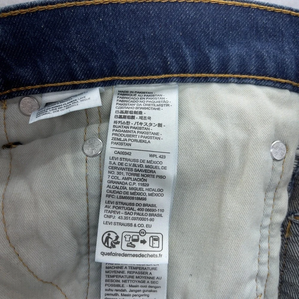 Levis 517 Jeans Mens 34x34 Blue Bootcut Dark Wash Denim Western Rodeo Cowboy